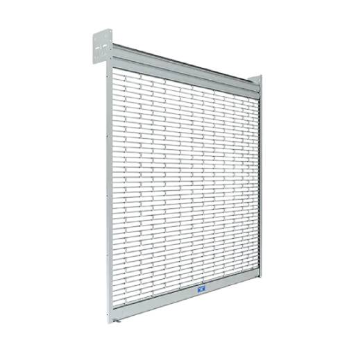 grille métallique à tubes droits